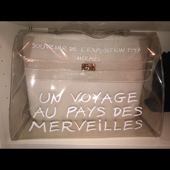 Hermes Handbags - Hermès plastic Kelly
